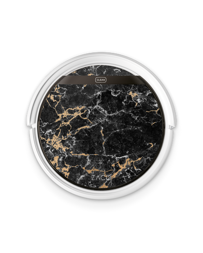 Marble and Gold Robotic Vacuum Cleaner Skin ILIFE Beetles V5s Pro, ZACO V5s Pro