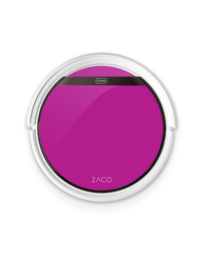 ZACO Hot Pink Robotic Vacuum Cleaner Skin ILIFE Beetles V5s Pro, ZACO V5s Pro