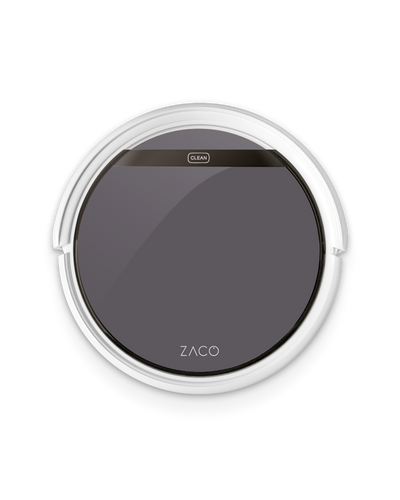 ZACO Metallic Grey Robotic Vacuum Cleaner Skin ILIFE Beetles V5s Pro, ZACO V5s Pro