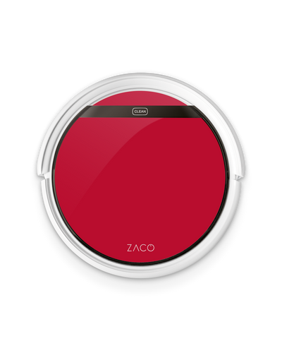 RED Robotic Vacuum Cleaner Skin ILIFE Beetles V5s Pro, ZACO V5s Pro