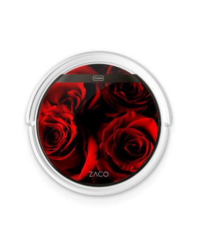 Red Roses Robotic Vacuum Cleaner Skin ILIFE Beetles V5s Pro, ZACO V5s Pro