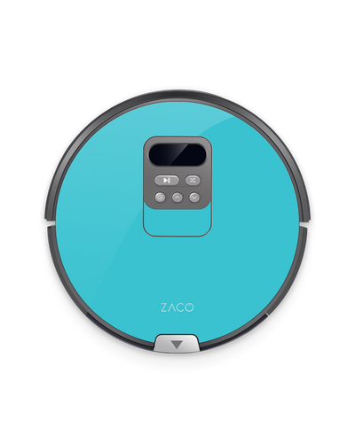 ZACO Turquoise Robotic Vacuum Cleaner Skin ILIFE Beetles V80, ZACO V80