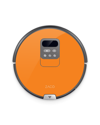 ZACO Orange Robotic Vacuum Cleaner Skin ILIFE Beetles V80, ZACO V80