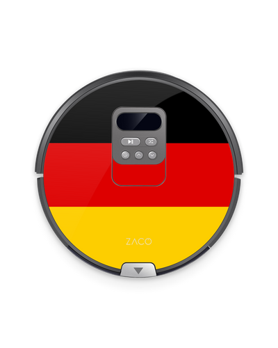 Germany Flag Robotic Vacuum Cleaner Skin ILIFE Beetles V80, ZACO V80
