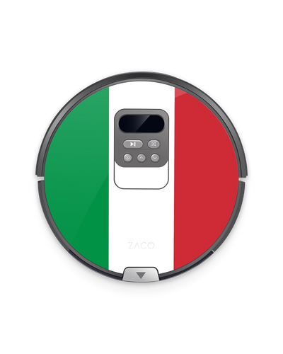 Italy Flag Robotic Vacuum Cleaner Skin ILIFE Beetles V80, ZACO V80