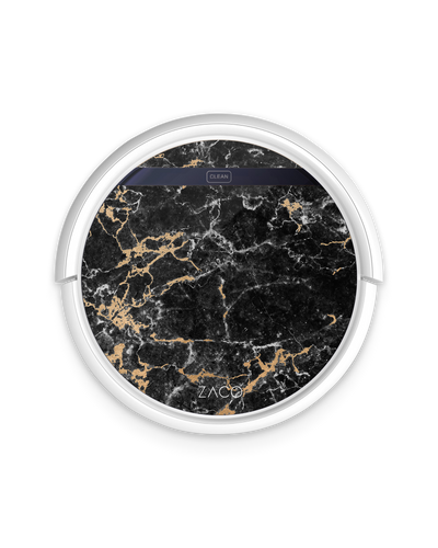 Marble and Gold Robotic Vacuum Cleaner Skin ZACO V5x