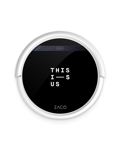 This Is Us Robotic Vacuum Cleaner Skin ZACO V5x