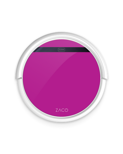 ZACO Hot Pink Robotic Vacuum Cleaner Skin ZACO V5x