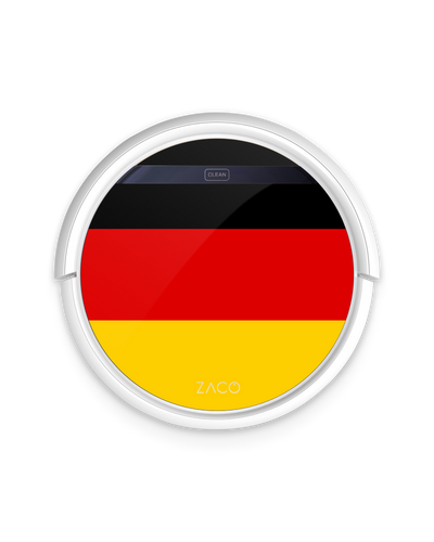 Germany Flag Robotic Vacuum Cleaner Skin ZACO V5x