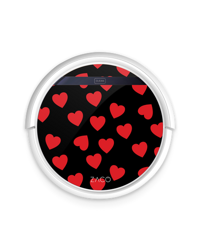 Repeating Hearts Robotic Vacuum Cleaner Skin ZACO V5x