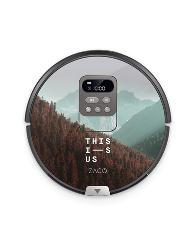 Into the Woods Robotic Vacuum Cleaner Skin ZACO V85