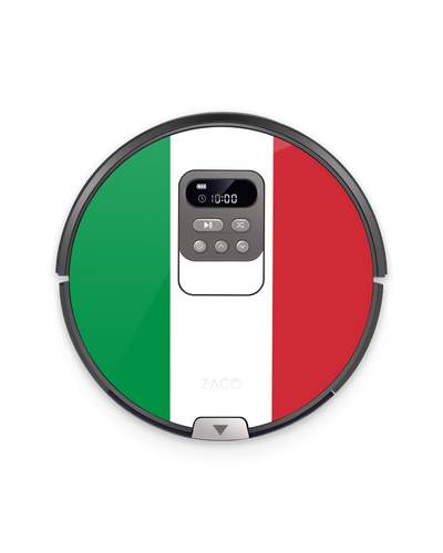 Italy Flag Robotic Vacuum Cleaner Skin ZACO V85
